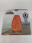 Himalayan Glow Natural Salt Crystal Orange Lamp Large New In Unopened Box