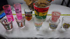 Vintage Shot Glass Collection States Countries Alcohol Brands Parks Over 45