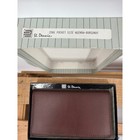 Vintage St  Dennis Pocket Size Agenda Burgundy Leather Diary Address Book Nos