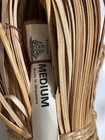 Basket Making Weaving Flat Caning Reed Fine   Medium 2 Pack Made In Singapore