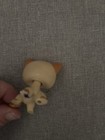 Rare 2006 Littlest Pet Shop Caramel Swirl Tan Cat Blue Eyes Lps  1024