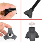 Non-slip Rubber End Tips For Walking Canes  Sticks  And Crutches - Self-standing