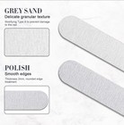 2 Piece Nail Files  180 240 Grit Emery Boards Double-sided For Manicure pedicure