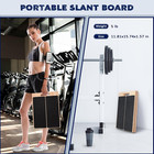 Portable Wooden Slant Board For Calf Stretching Squats Calf Stretcher Pilates Ph