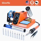 Soldering Station Kit Adjustable Temperature 100w Digital Or 60w Solder Iron110v