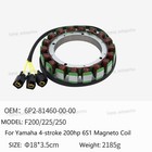 Stator Base Assy 6p2-81460-00-00 For Yamaha Outboard 2006-2026 F250 New 