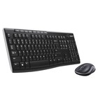 Logitech Mk270 Wireless Keyboard And Mouse Combo For Windows  2 4 Ghz -  Black