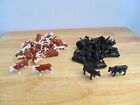 1 64 Ertl Farm Country Hereford And Black Angus Steers Mixed Lot Of 40