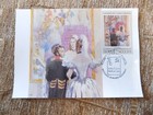 First Day Issue Stamped Post Card Fdc Stamp 1975 Soviet Ussr Paintings Set Of 6