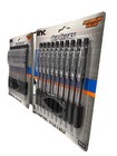 Set Of 2 Inc Clip Clicks Retractable Ball Point Pens 1 0mm 10 Pens   Black Ink