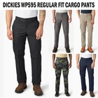 Dickies Men s Wp595 Flex Regular Fit Cargo Pants Straight Leg Work Pants