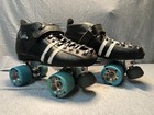 Riedell 265 Pilot Falcon Derby Skates Sz 8 5 Free Us Shipping