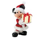 Dept 56 Possible Dreams Mickey s Big Gift Disney Santa Figurine 6016492 New 2025