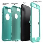 For Apple Iphone 6 6s 7 8 Plus Case Heavy Duty Shockproof Hard Rubber Cover