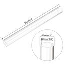 Acrylic Pipe Clear Rigid Round Plastic Tube 22mm 7 8  Id 26mm 1  Od 10 