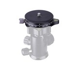 Camera Panoramic Panning Base With Arca Swiss Style Plate  3 8  Screw Aluminu   