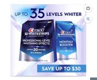 Crest 3d Whitestrips Professional-level Whitening Effects 2 Pack 40 Strips