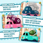 Electric Train Set For Toddlers  Magnetic Train Toys With Light And Music