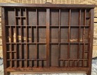 Antique M w Mfg Co Middletown Ny Letterpress Printers Tray Wood Type Case 