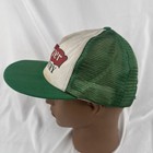 Old Style Pilsner Beer Green White Trucker Hat Mesh Snapback