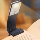 Vekkia Bookmark Book Light  Clip On Reading Lights For Books In Bed  Warm