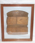Antique Civil War Era 19th Century Wallet With Inscription Original Rare    lar