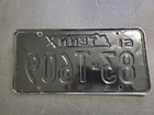 1961 Tennessee License Plate Original Very Nice Auto Metal Decatur County