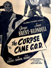 The Corpse Came Cod 1947 Original Movie Herald George Brent Joan Blondell