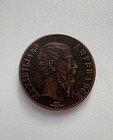 Coin 1 Peso 1866 Mexico Copper