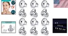 Elegant And Secure 12-pack Sterling Silver Earring Backs - Perfect For Studs