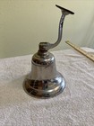 Antique Nautical Captains Bell Silver 6   