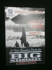 Poster Invitation For 20 Year Unofficial Reunion Party For Big Wednesday 11 x15 