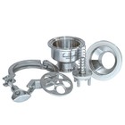 Hfs r  1-1 2  Tri Clamp Sanitary Check Valve One Way Flow 304 Stainless Steel