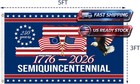 3 Ply 250 Years America Flag - Double Sided Patriotic Eagle 3 X 5 Ft Anniversary