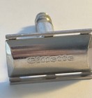 Vintage Gillette Travel Tech Double Edge Safety Razor K2