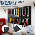 12 x24   Peg Board 2 3 4 Pack Metal Pegboard Panels Wall Mounted Peg Board Panel