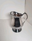 Mid Century Kent Silversmith Pitcher Footed Silver Plated Usa