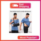 Kggeoo Men   s Post Shoulder Surgery Recovery Shirt Tear Away Short Sleeve Rotator