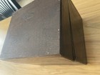 Vintage Wood Recipe Box 6x6x7    New Trends Made In Taiwan