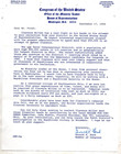 Gerald Ford minority Leader Of Congress 1968 typed Letter Signed  secretarial 