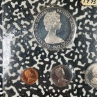 1973 British Virgin Islands 6x Coin Proof Set Lot b3526 Including Silver 