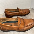 Gh Bass   Co Weejuns Dress Shoes Men s 11 5m Tan Leather Penny Loafers Classic