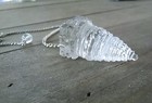 Sri Yantra Crystal Dowsing Pendulum crystal Sphatik Shree Yantra Pendulum