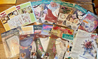 Ribbon Embroidery Book  Magazine   Pattern Lot  Needleart