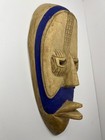 Antique Wood Tribal Native Mask Face Primitive Hand Carved Long 14  X 5 5