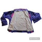 Nike Windbreaker Jacket Women Medium Purple Pink Swoosh 90s Y2k Lined Zip Pocket
