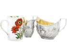 Victorian Sterling Silver Cream Jug And Sugar Bowl 1890s 