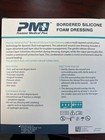 Pmp 6 X 6 Bordered  Silicone Foam Wound Dressing 30 Count  3 X 10ct  Bb 7 2026