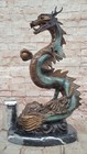 Bronze Sculpture Chinese Feng Shui Symbol Power And Strength Hot Cast Artwork