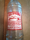 Mint Condition Vintage Elk Spring Beverages Acl Bottle Wakefield Massachusetts